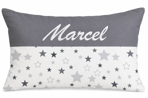 Poduszka z imieniem Marcel 60x40 cm – personalizowana poduszka dla dziecka